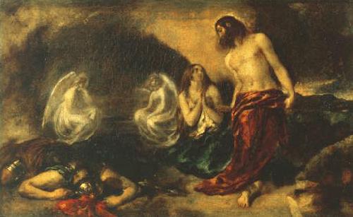 William Etty Christ Appearing to Mary Magdalene after the Resurrection France oil painting art